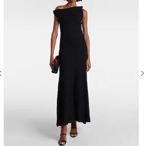 NWT Sir the Label Black Gown Maxi Dress Wedding Guest $475 Size 3